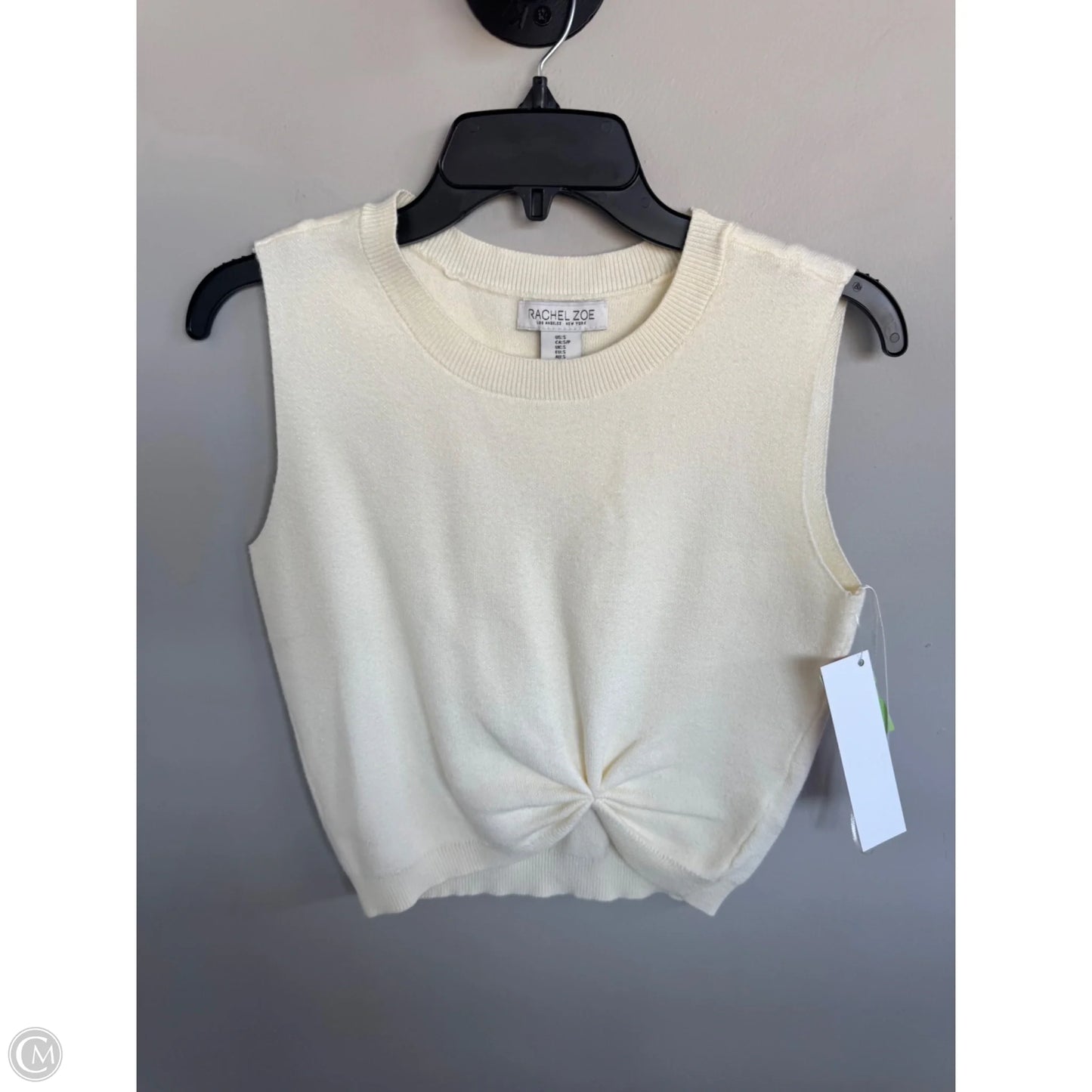 Vest Sweater By Rachel Zoe In Cream, Size: S