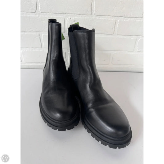 Boots Mid-calf Flats By Madewell In Black, Size: 9.5