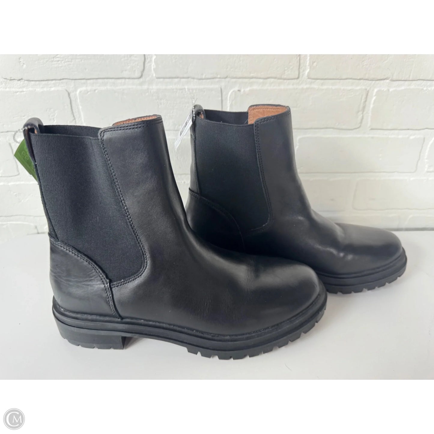 Boots Mid-calf Flats By Madewell In Black, Size: 9.5