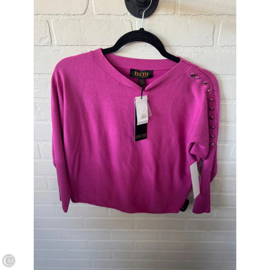 Sweater By Truth In Pink, Size: Xs