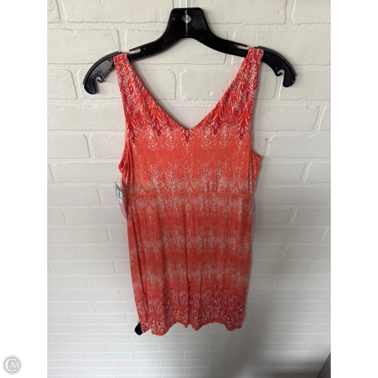 Athletic Dress By Athleta In Orange & Pink, Size: S