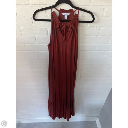 Dress Casual Maxi By Nine West In Brown, Size: M