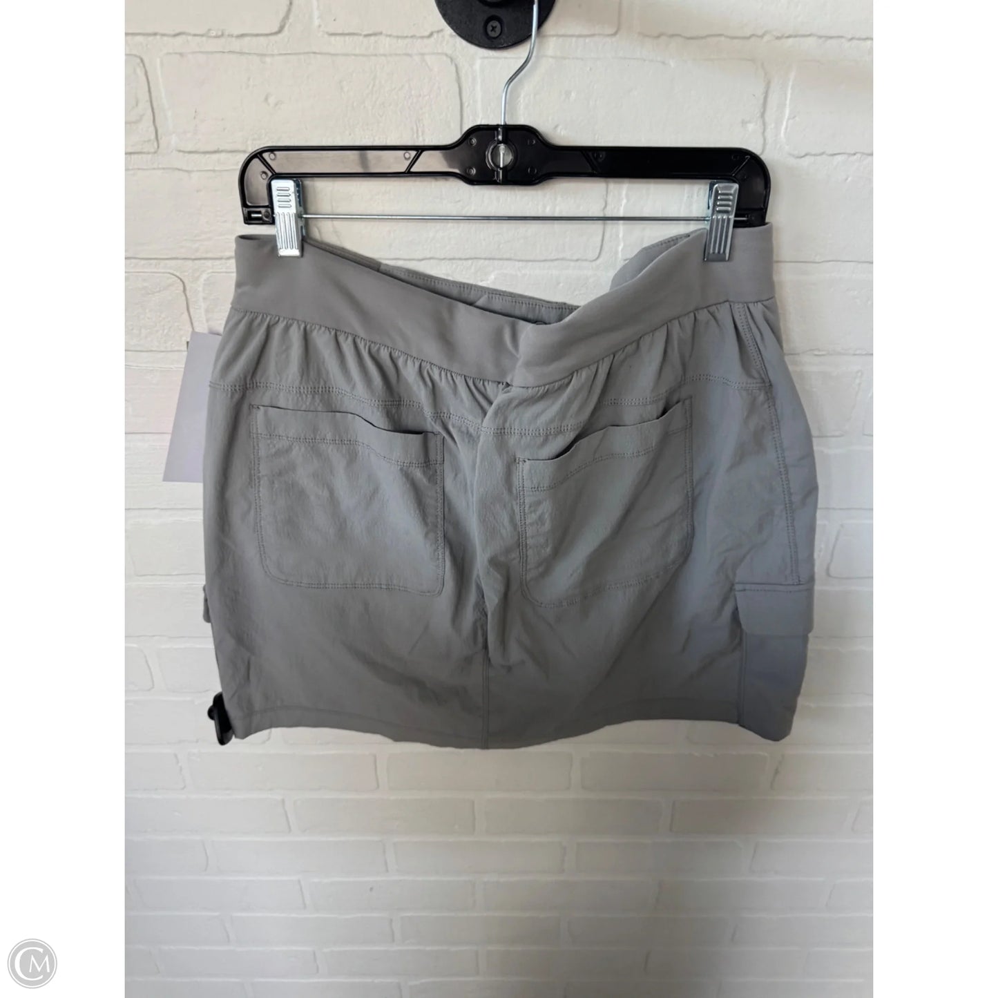 Athletic Skort By Athleta In Grey, Size: 14
