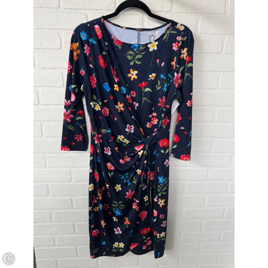 Dress Casual Short By T Tahari In Floral Print, Size: M