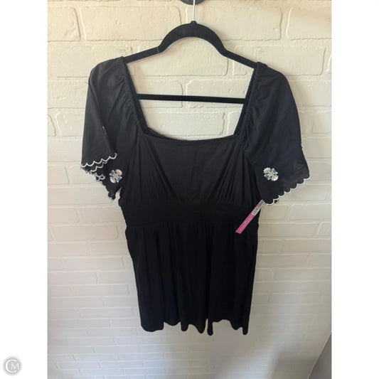 Dress Casual Short By Old Navy In Black & Blue, Size: L