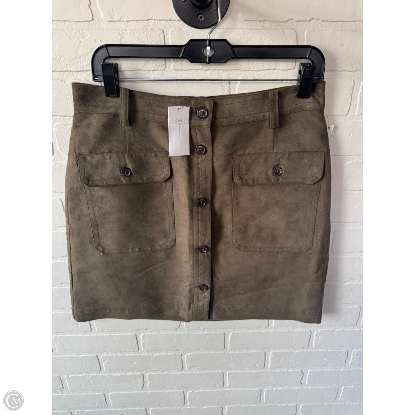 Skirt Mini & Short By Banana Republic In Green, Size: 8