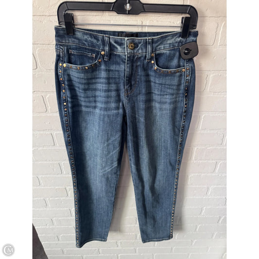 Jeans Boyfriend By White House Black Market In Blue Denim, Size: 0