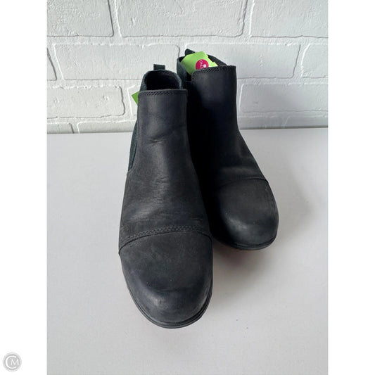 Boots Ankle Heels By Sorel In Black, Size: 8.5