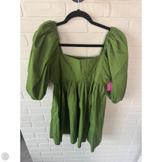 Dress Casual Short By Abercrombie And Fitch In Green, Size: M