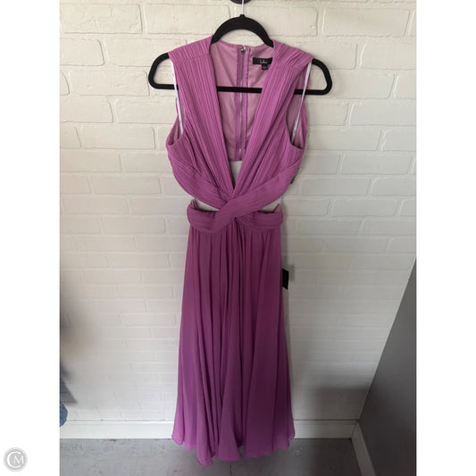 Dress Party Long By Lulus In Pink, Size: L
