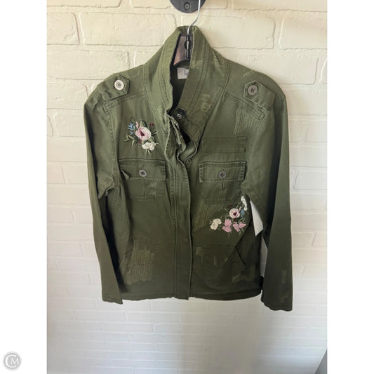 Jacket Other By Clothes Mentor In Green, Size: L