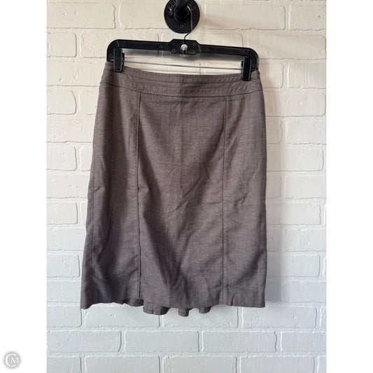 Skirt Mini & Short By White House Black Market In Brown, Size: 6