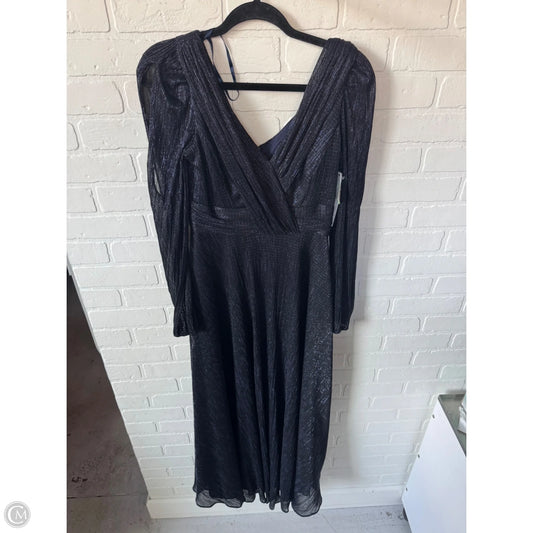 Dress Party Long By Betsy And Adam In Blue, Size: S