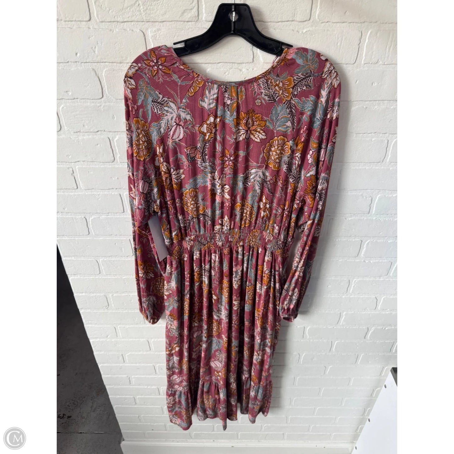 Dress Casual Midi By Knox Rose In Pink, Size: S
