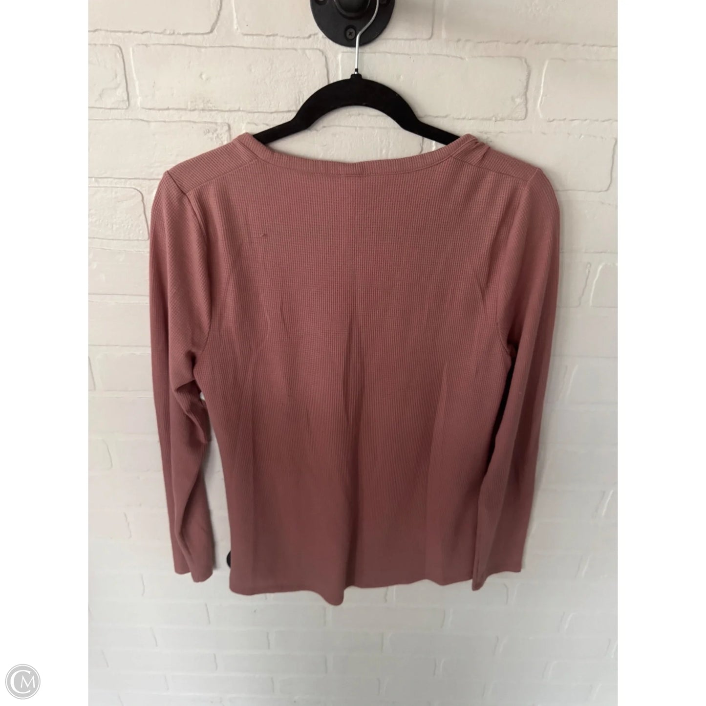 Athletic Top Long Sleeve Crewneck By Athleta In Pink, Size: M