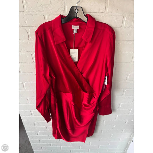 Dress Work By A New Day In Red, Size: L