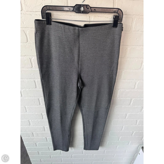 Pants Dress By Ann Taylor In Black & Grey, Size: 12