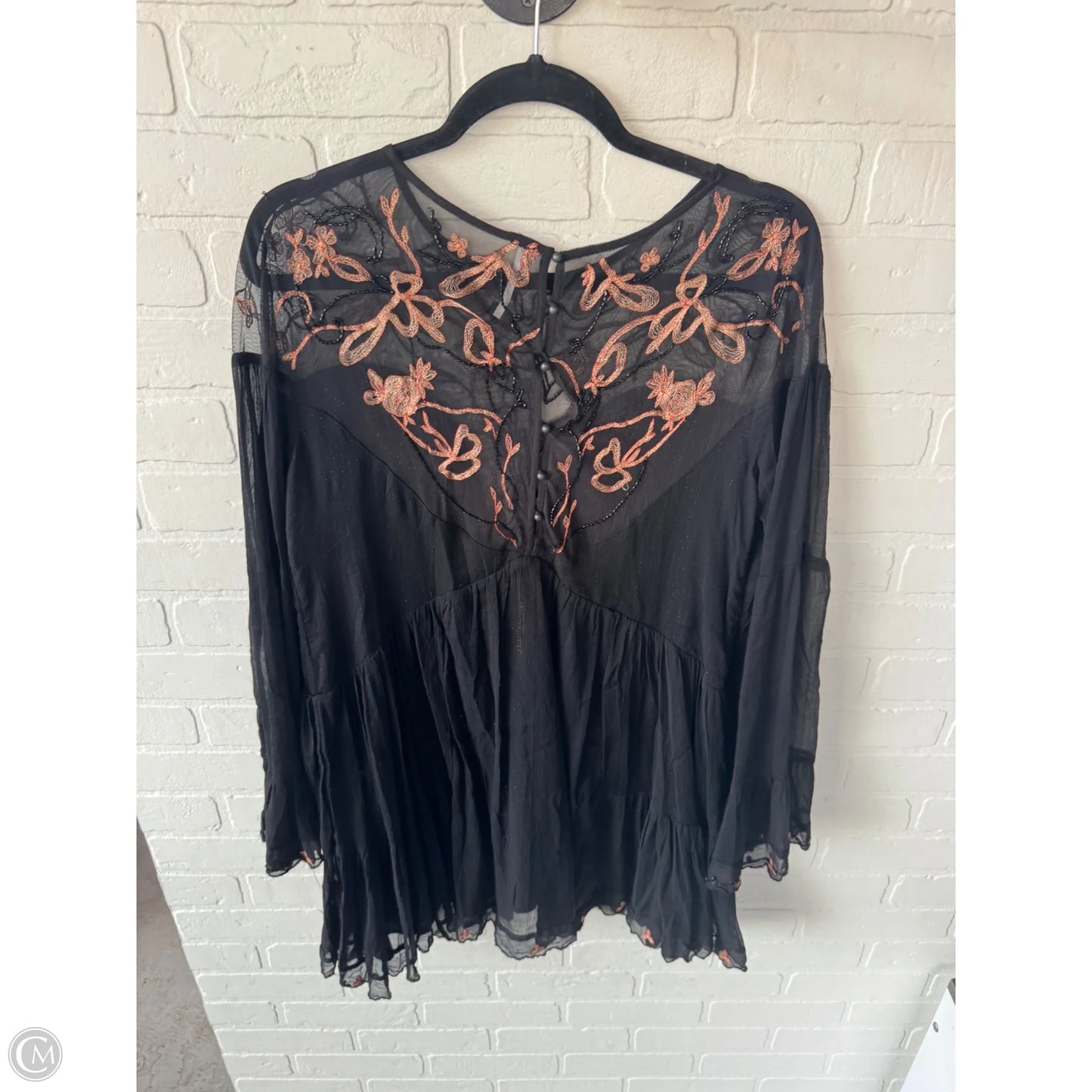 Dress Party Short By Free People In Black & Orange, Size: M