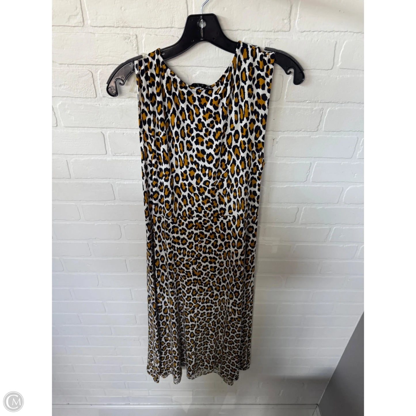 Dress Casual Midi By Chaus In Animal Print, Size: L