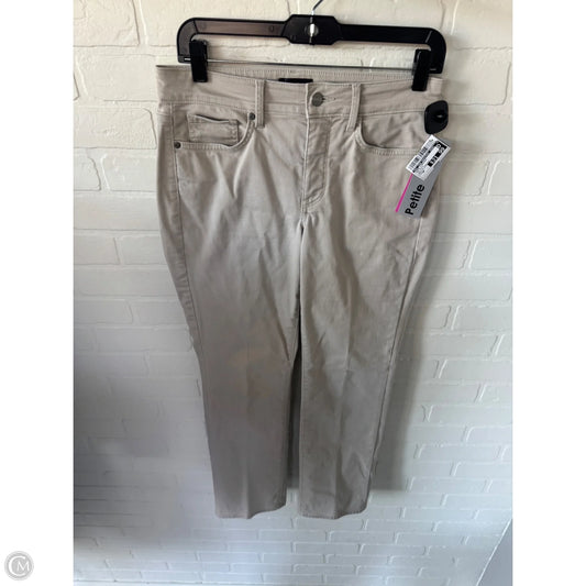 Jeans Straight By Not Your Daughters Jeans In Tan Denim, Size: 6p