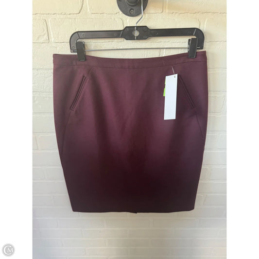 Skirt Mini & Short By Loft In Red, Size: 10