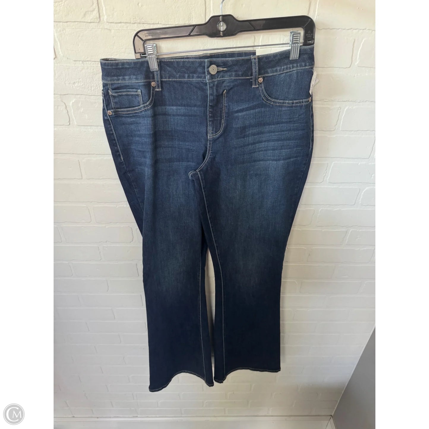 Jeans Boot Cut By Maurices In Blue Denim, Size: 12l