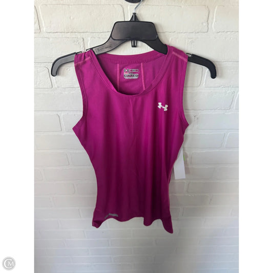 Athletic Tank Top By Under Armour In Pink, Size: S