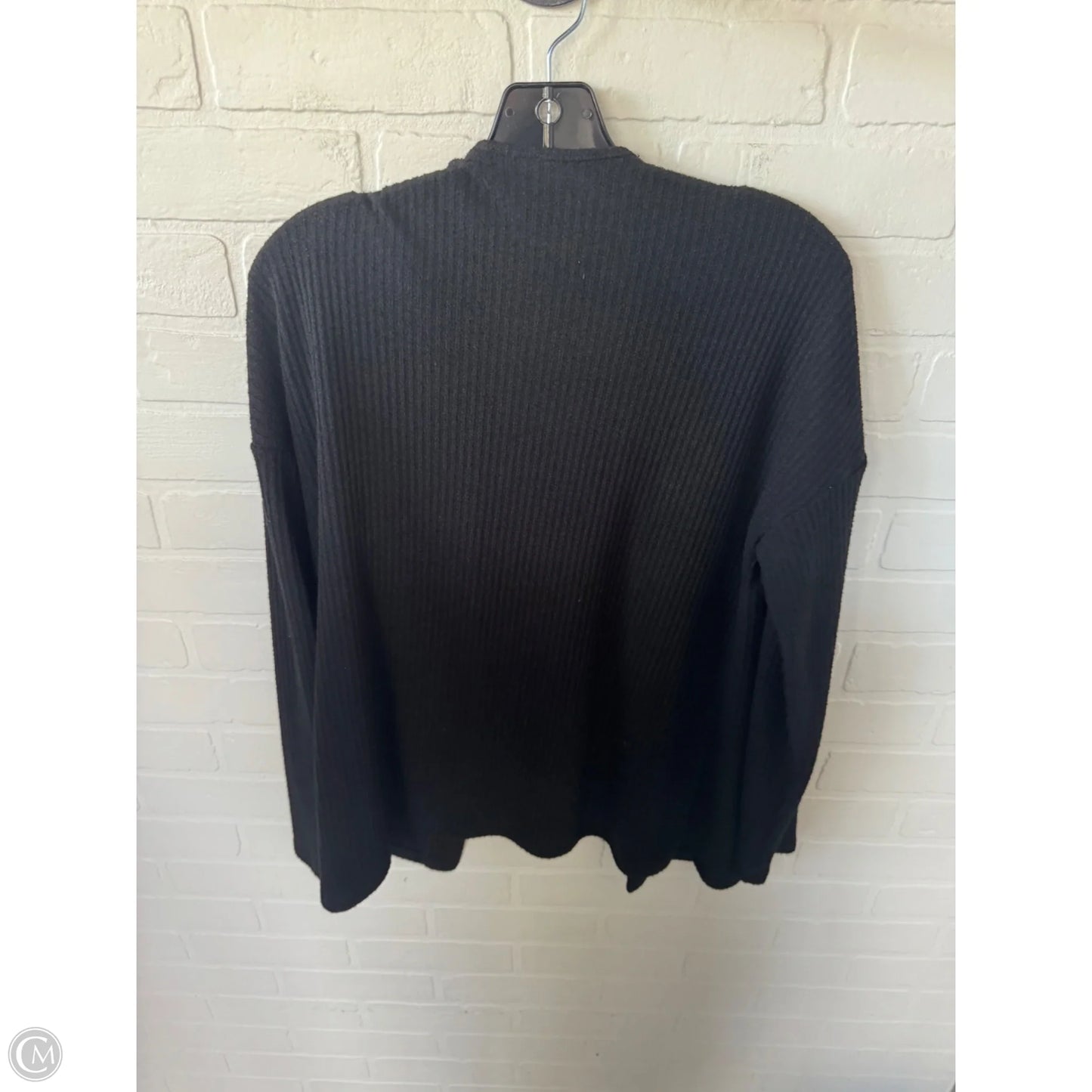 Cardigan By Clothes Mentor In Black, Size: L