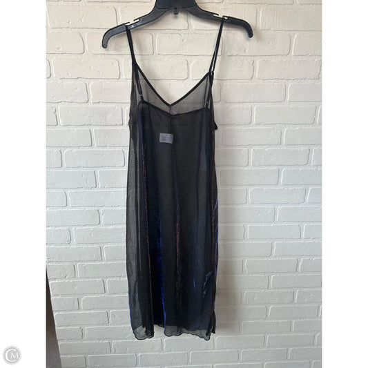 Swimwear Cover-up By Out From Under In Black & Blue, Size: M