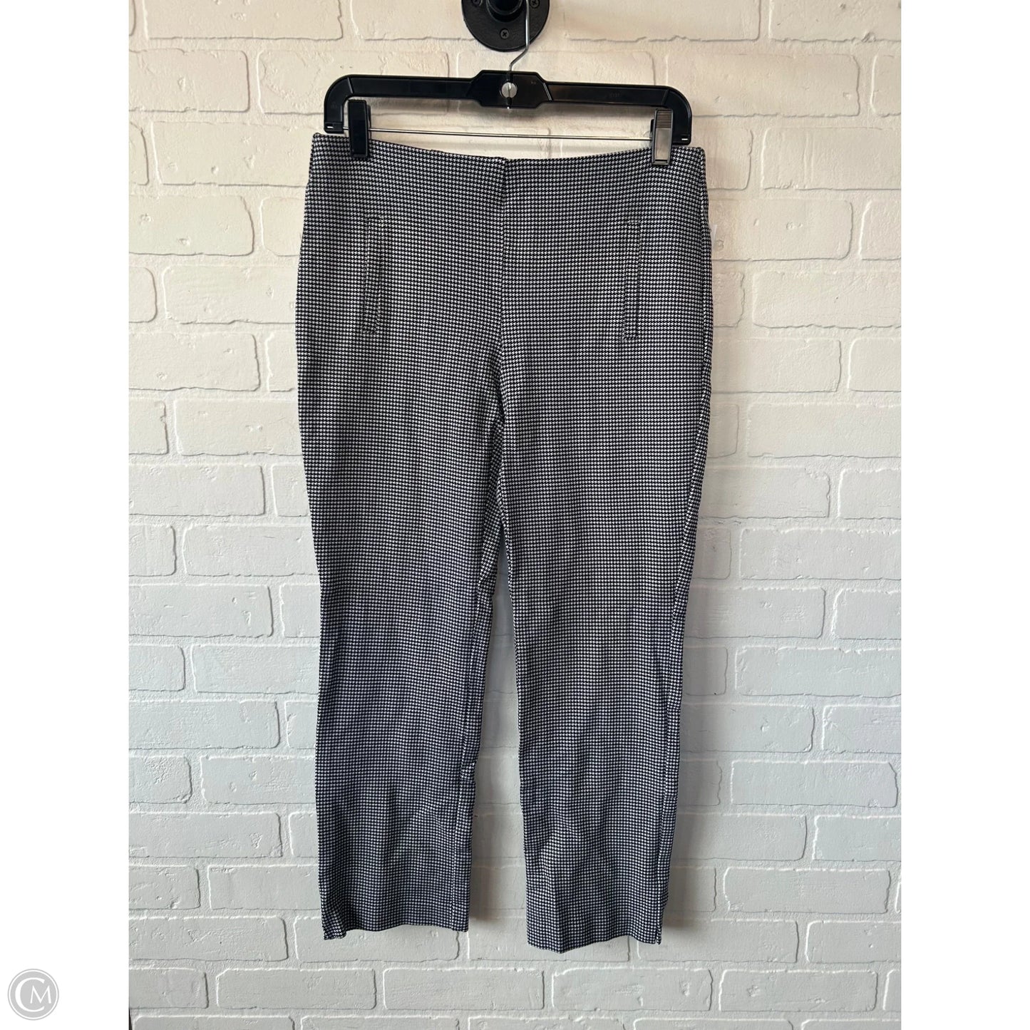Pants Cropped By Chicos In Black & White, Size: 4