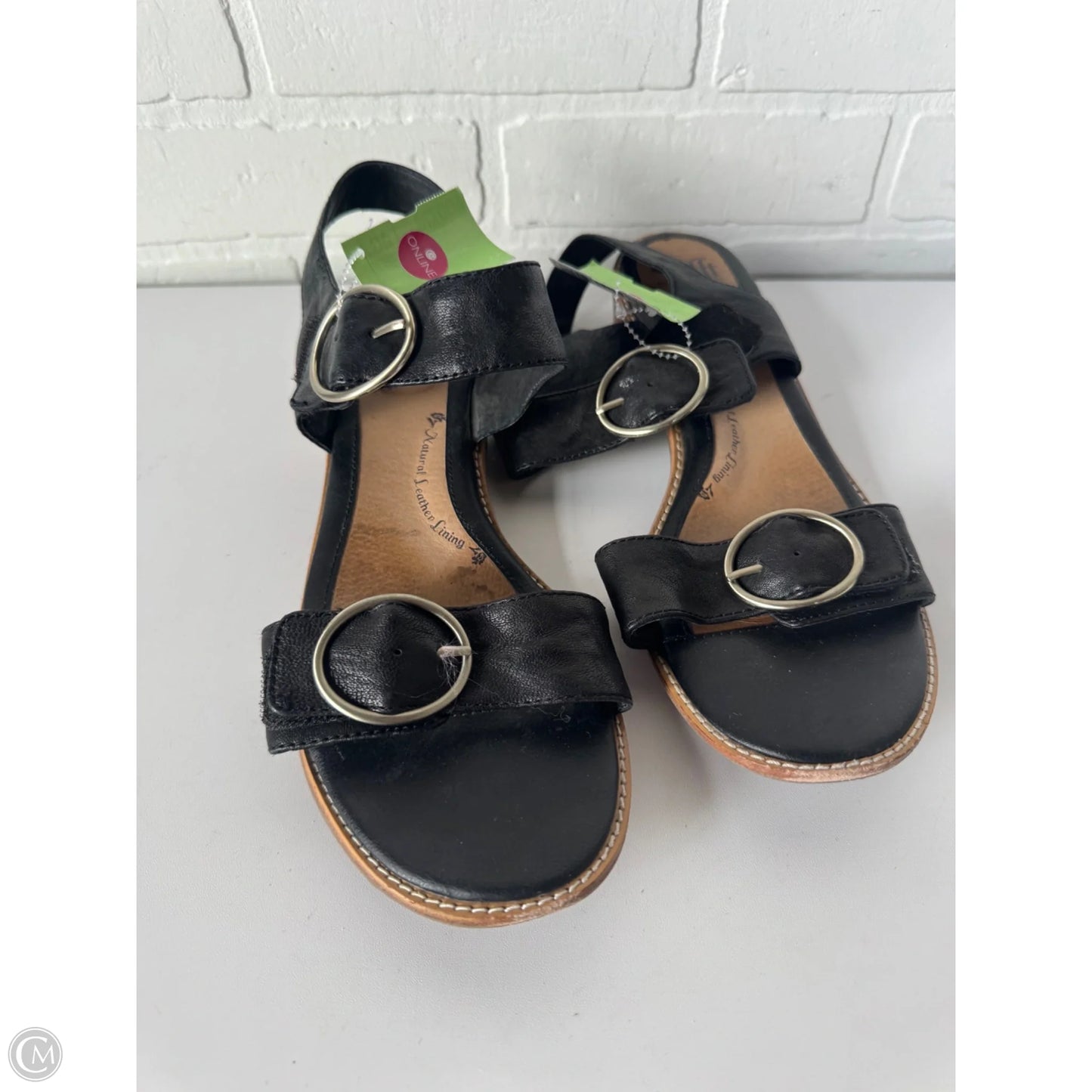 Sandals Flats By Sofft In Black, Size: 11