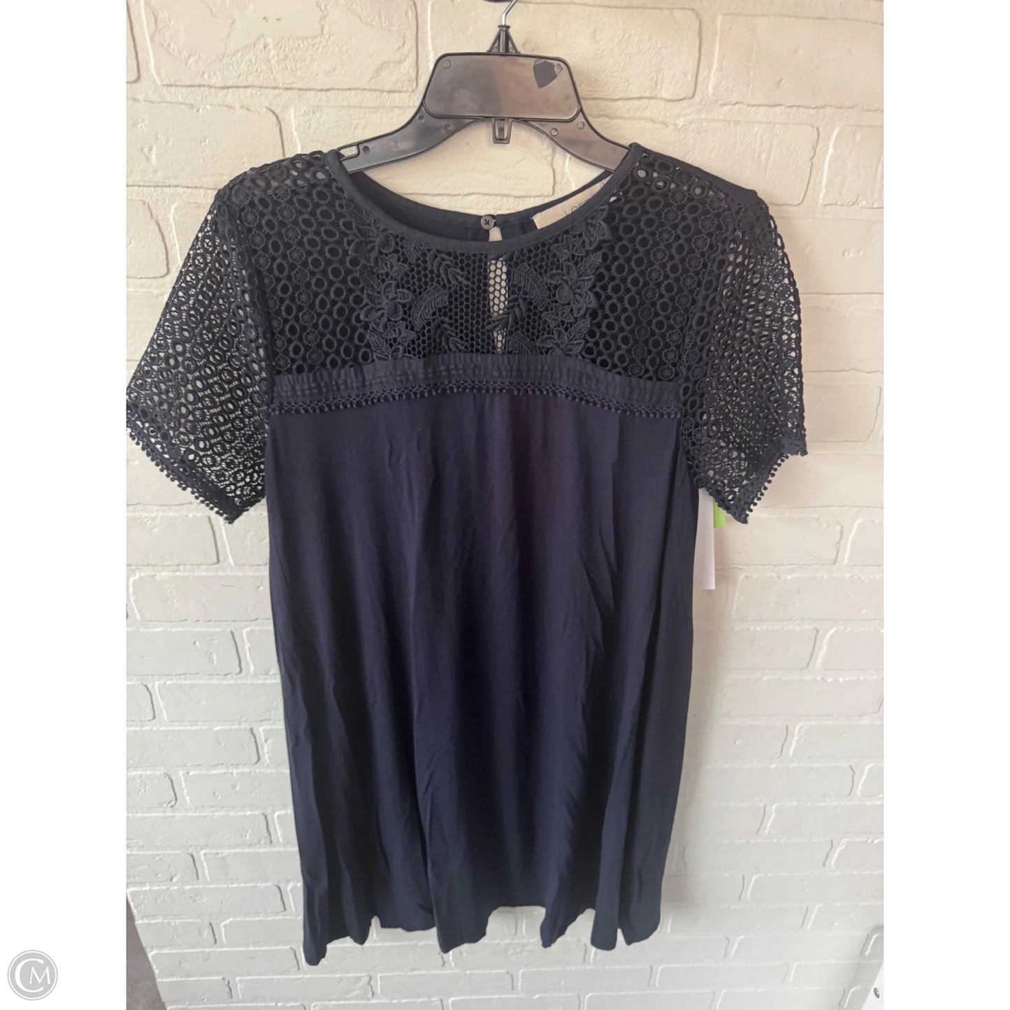 Dress Casual Short By Loft In Blue, Size: M