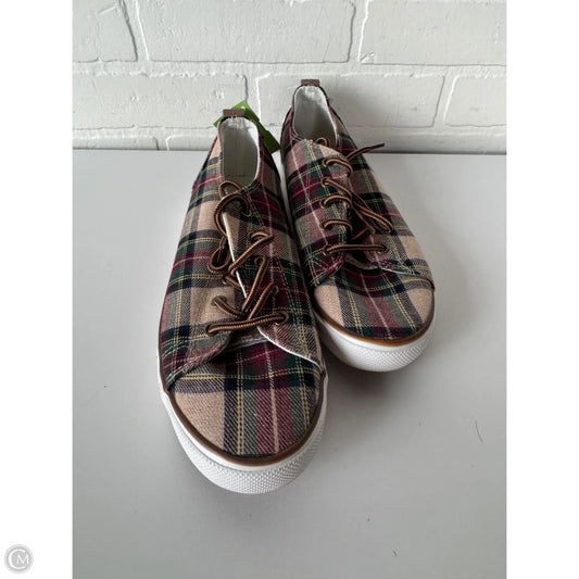 Shoes Sneakers By Cme In Brown & Green, Size: 9