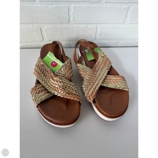 Sandals Flats By Nautica In Brown, Size: 9