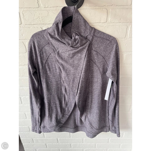 Athletic Jacket By Lululemon In Purple, Size: S
