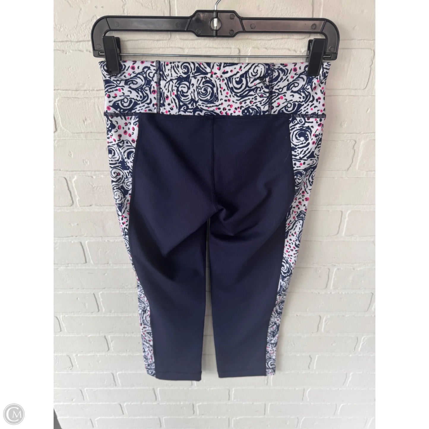Pants Designer By Lilly Pulitzer In Blue & White, Size: S