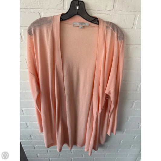 Cardigan By Loft In Peach, Size: Xl