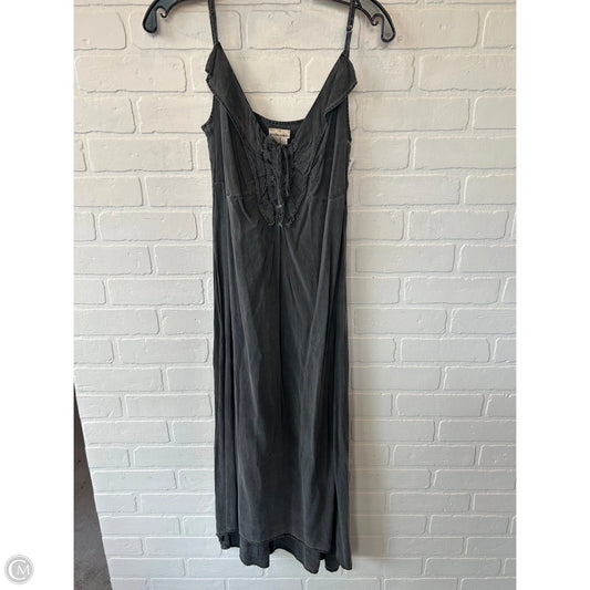 Dress Casual Midi By Holding Horses In Grey, Size: L