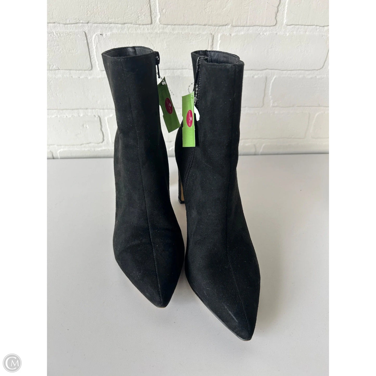 Boots Ankle Heels By Chinese Laundry In Black, Size: 8