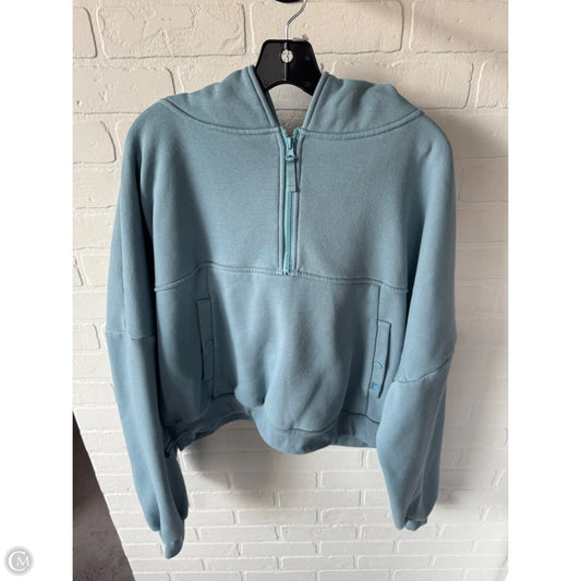 Athletic Sweatshirt Hoodie By Cmc In Blue, Size: Xl