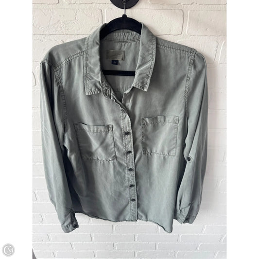 Top Long Sleeve By Universal Thread In Green, Size: L