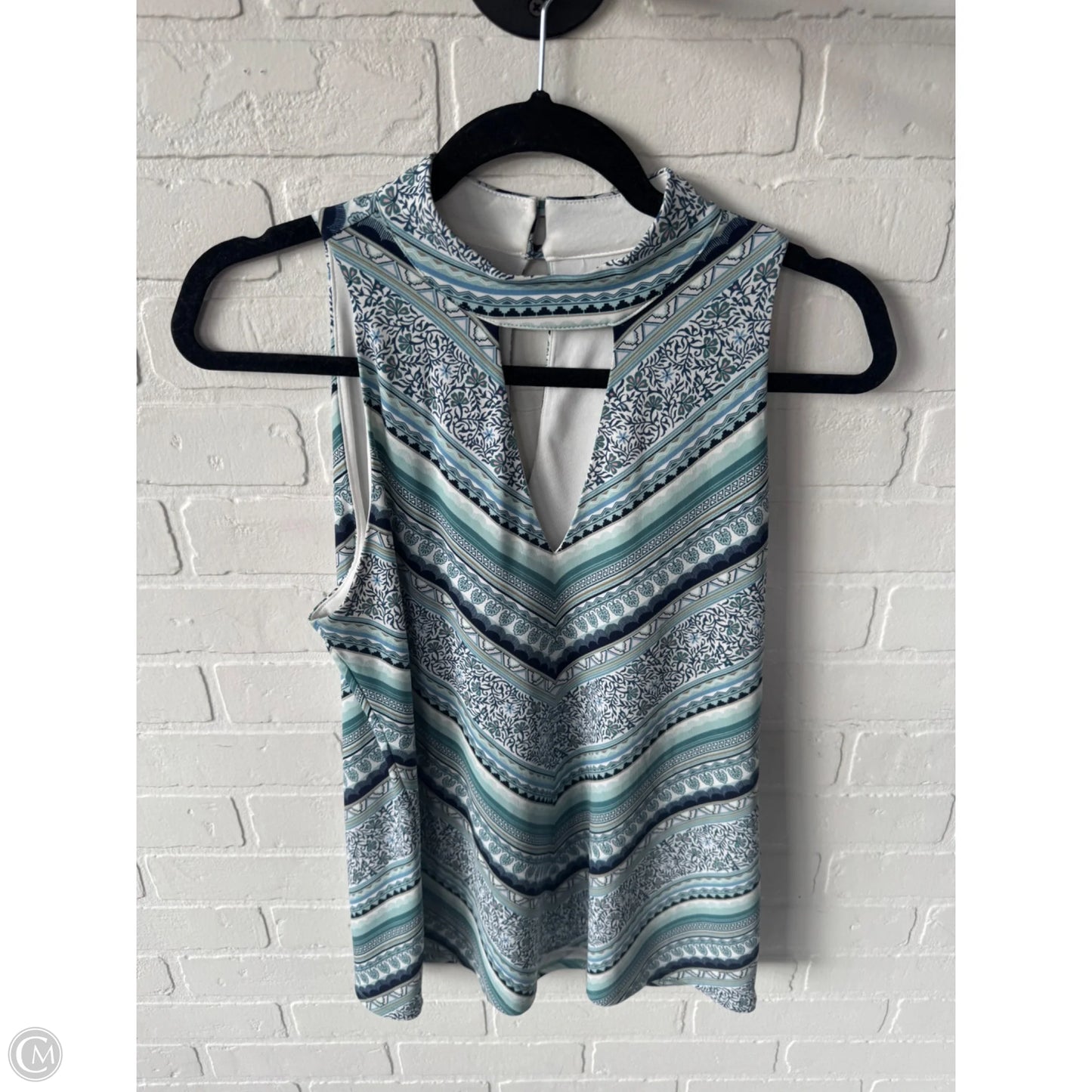 Top Sleeveless By White House Black Market In Blue, Size: S