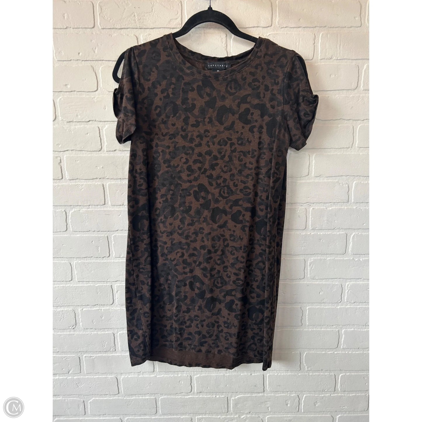 Dress Casual Short By Sanctuary In Animal Print, Size: Xs