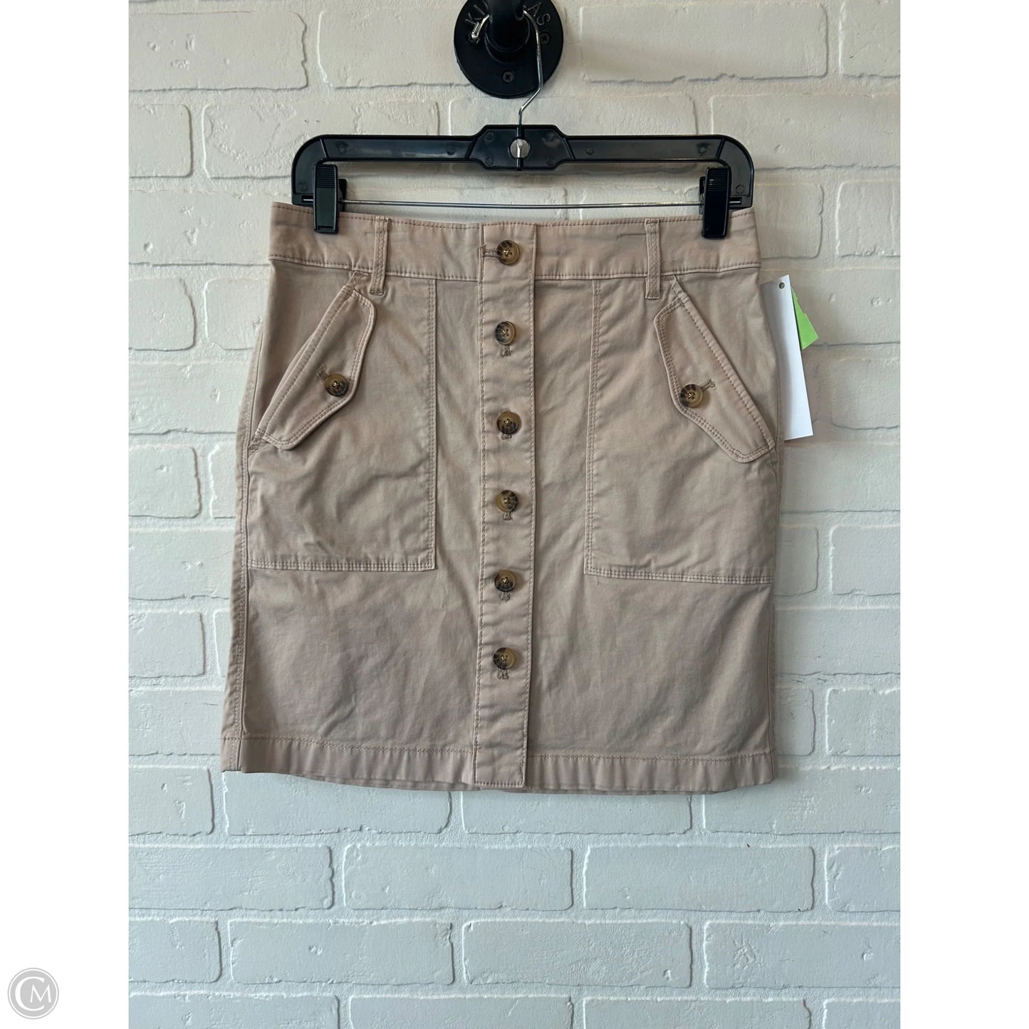 Skirt Mini & Short By White House Black Market In Tan, Size: 0