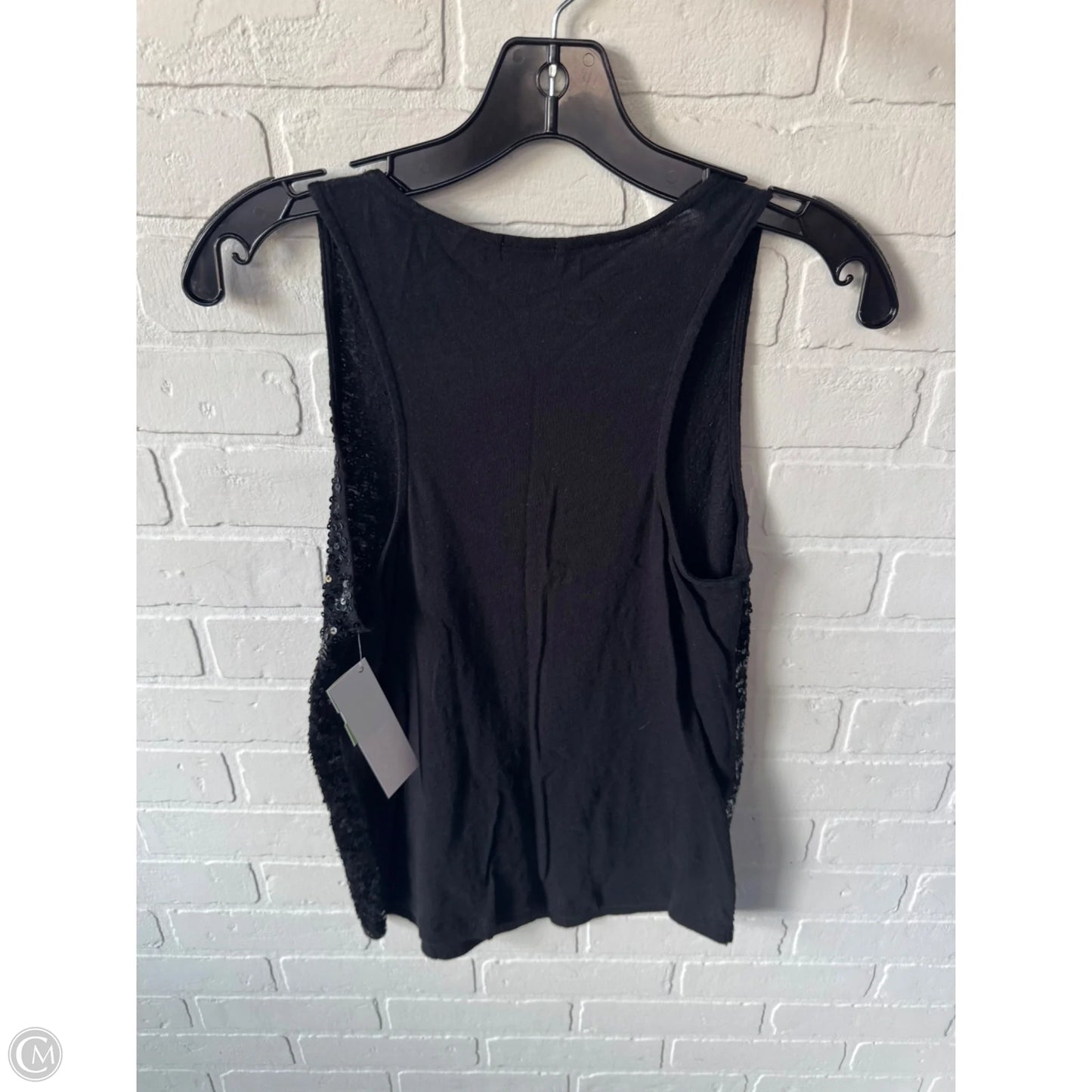 Top Sleeveless By J. Crew In Black, Size: S