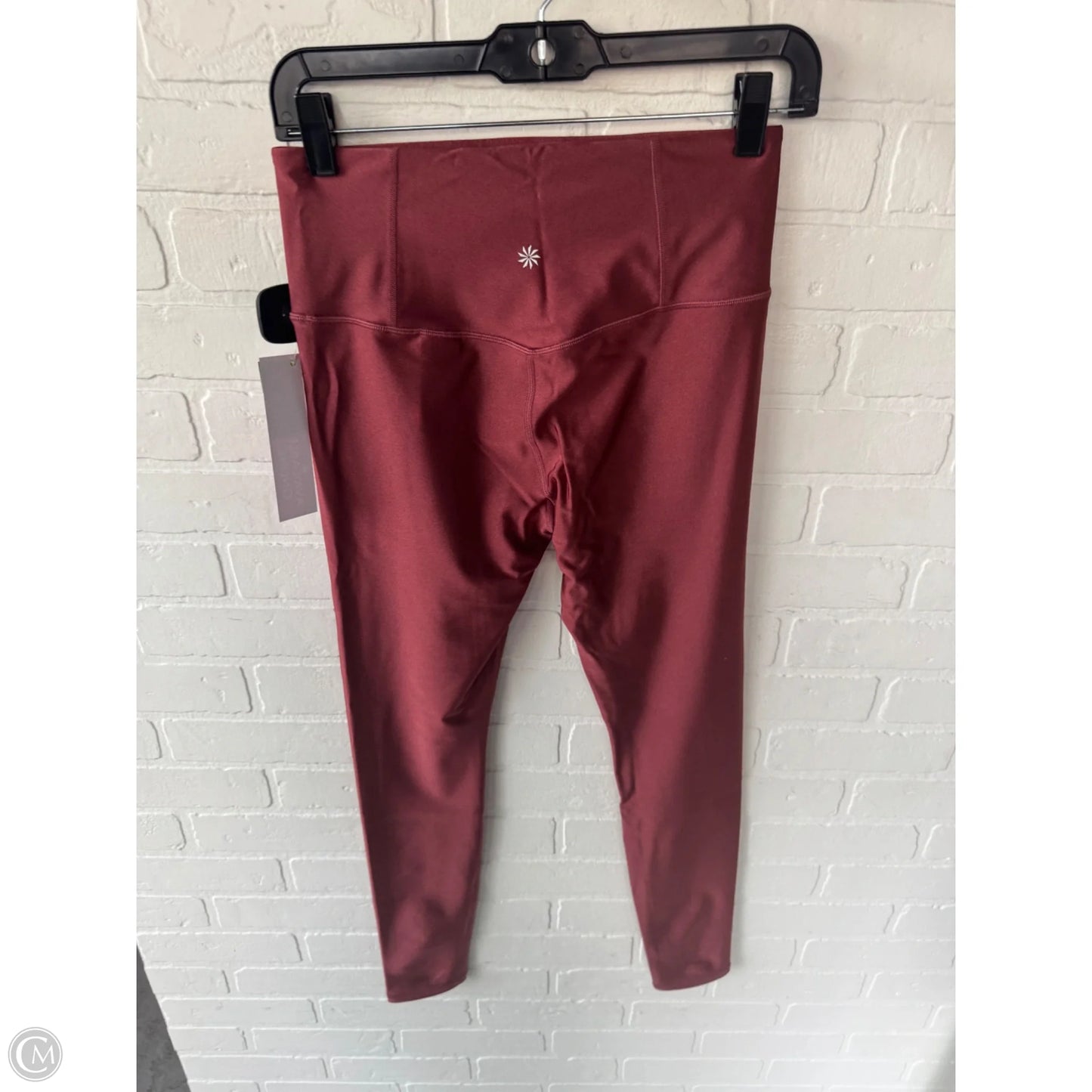 Athletic Leggings By Athleta In Red, Size: 4