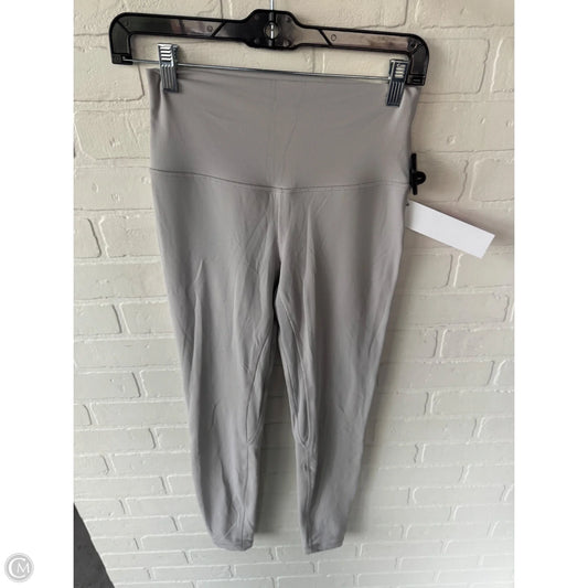 Athletic Leggings By Lululemon In Grey, Size: 6