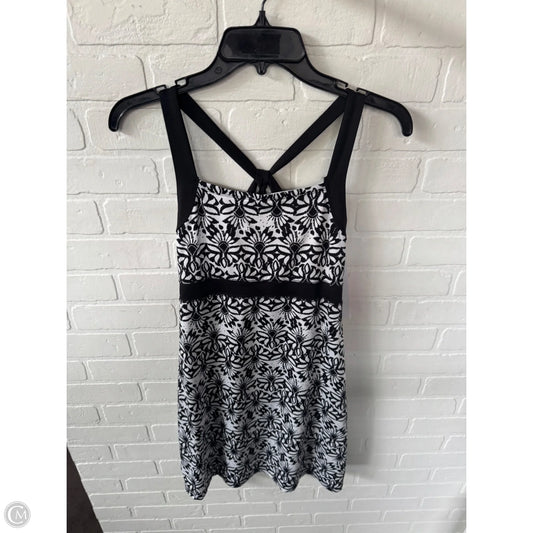Athletic Dress By Soybu In Black & White, Size: S