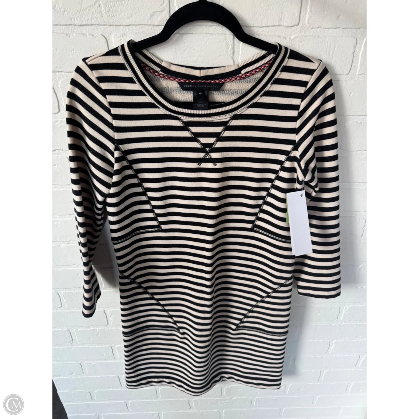Dress Designer By Marc By Marc Jacobs In Black & Cream, Size: Xs