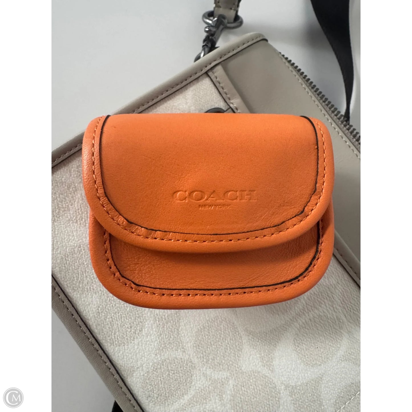 Crossbody Designer By Coach, Size: Medium